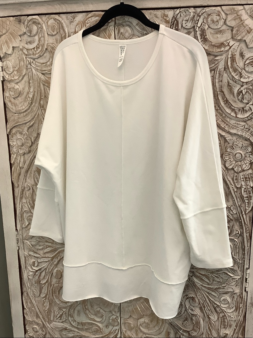 SPANX relaxed fit tunic sweatshirt. Xl